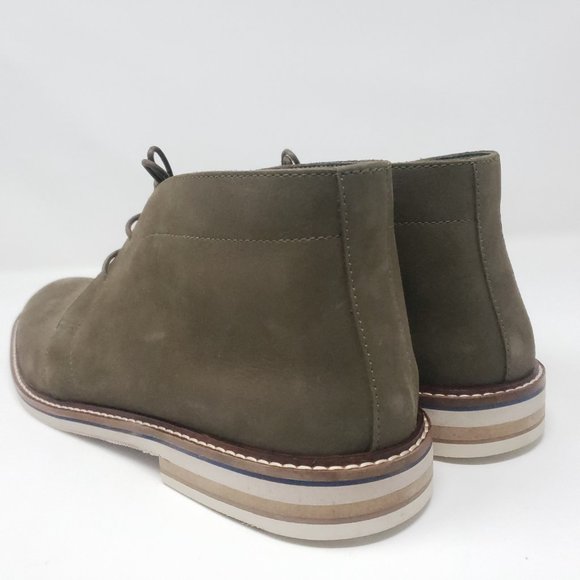 Bostonian Olive Nubuck Dezmin Size 13 Mid Chukka Boots main image 8